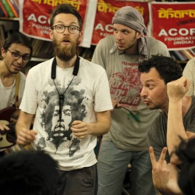 Oxyd in Dharavi square